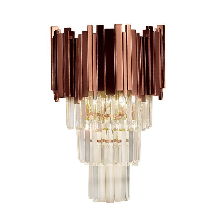 A006-200 A2 dark copper Настенное бра Delight Collection Barclay A006-200 A2 dark copper
