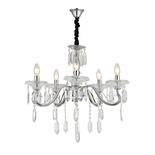 2111/5P Chrome Подвесная люстра Escada Fantail 2111/5P Chrome
