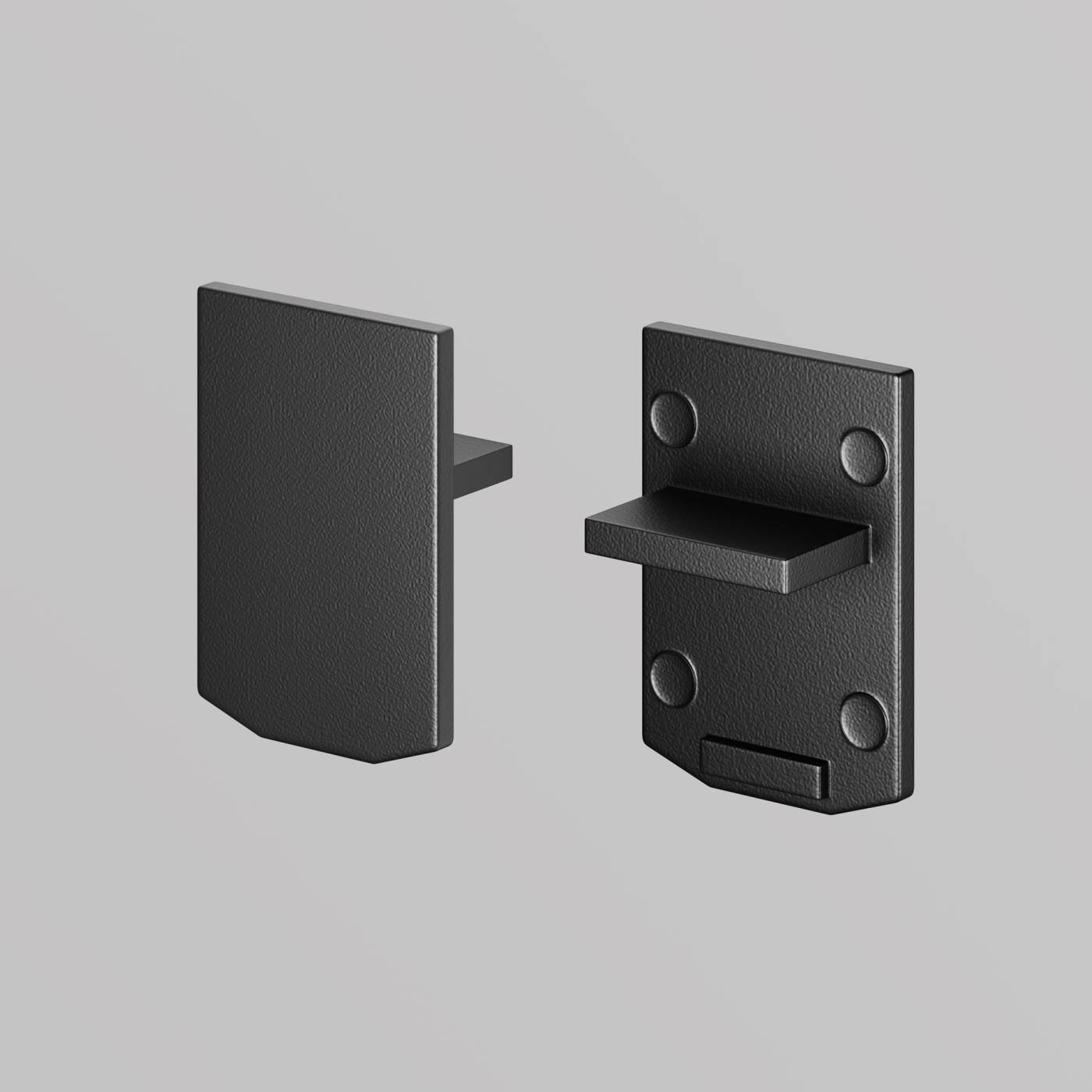 TRA184EC-1B Заглушка для шинопровода, 2 шт. Maytoni Accessories for tracks Levity TRA184EC-1B