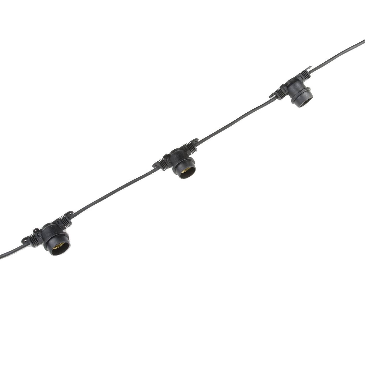 UDL-K121 10/E27/5M 5C IP65 BLACK BELT-LIGHT Гирлянда Uniel UDL-K121 10/E27/5M 5C IP65 BLACK BELT-LIGHT