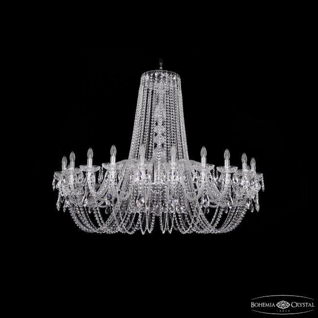 1402/24/530 Ni Подвесная хрустальная люстра 1402 Bohemia 1402/24/530 Ni