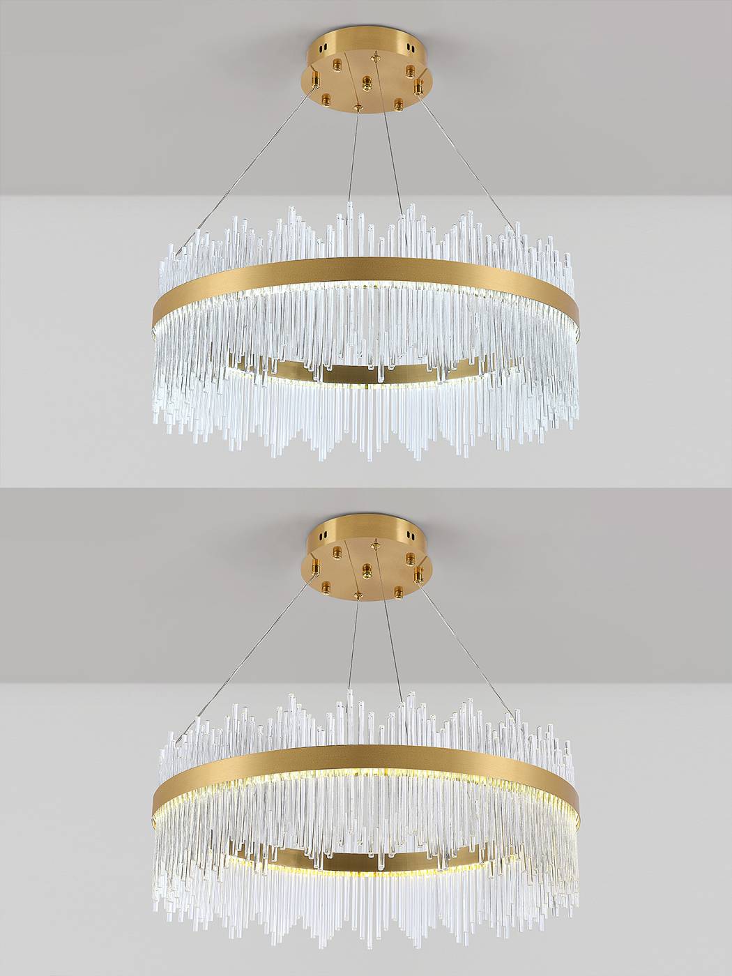 Подвесная люстра Natali Kovaltseva Smart Нимбы LED LAMPS 81262