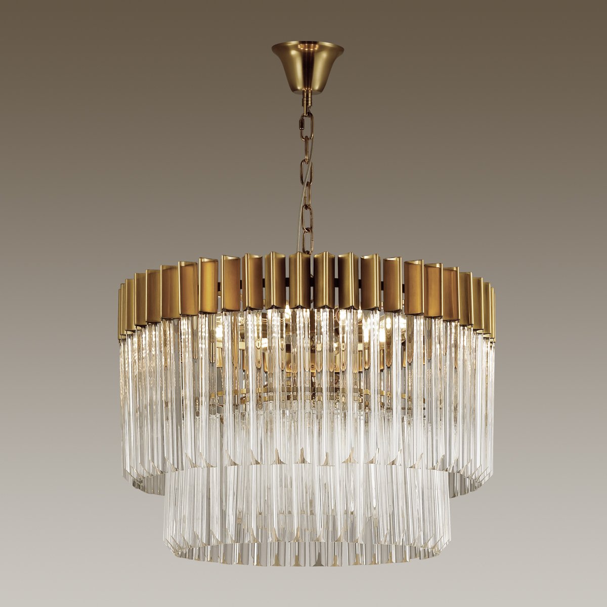 Подвесная хрустальная люстра Moria Odeon Light 4675/8