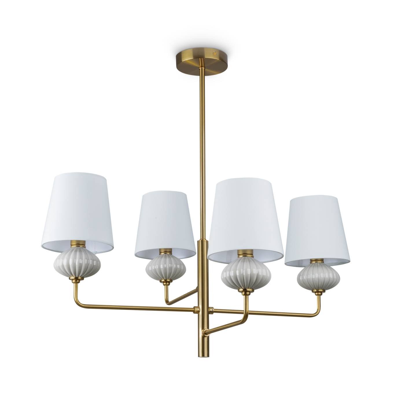 FR2029PL-04BS Люстра на штанге Freya Ceramics FR2029PL-04BS