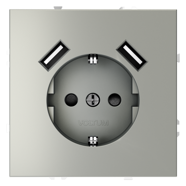 VLS040405 Розетка Voltum S70 VLS040405