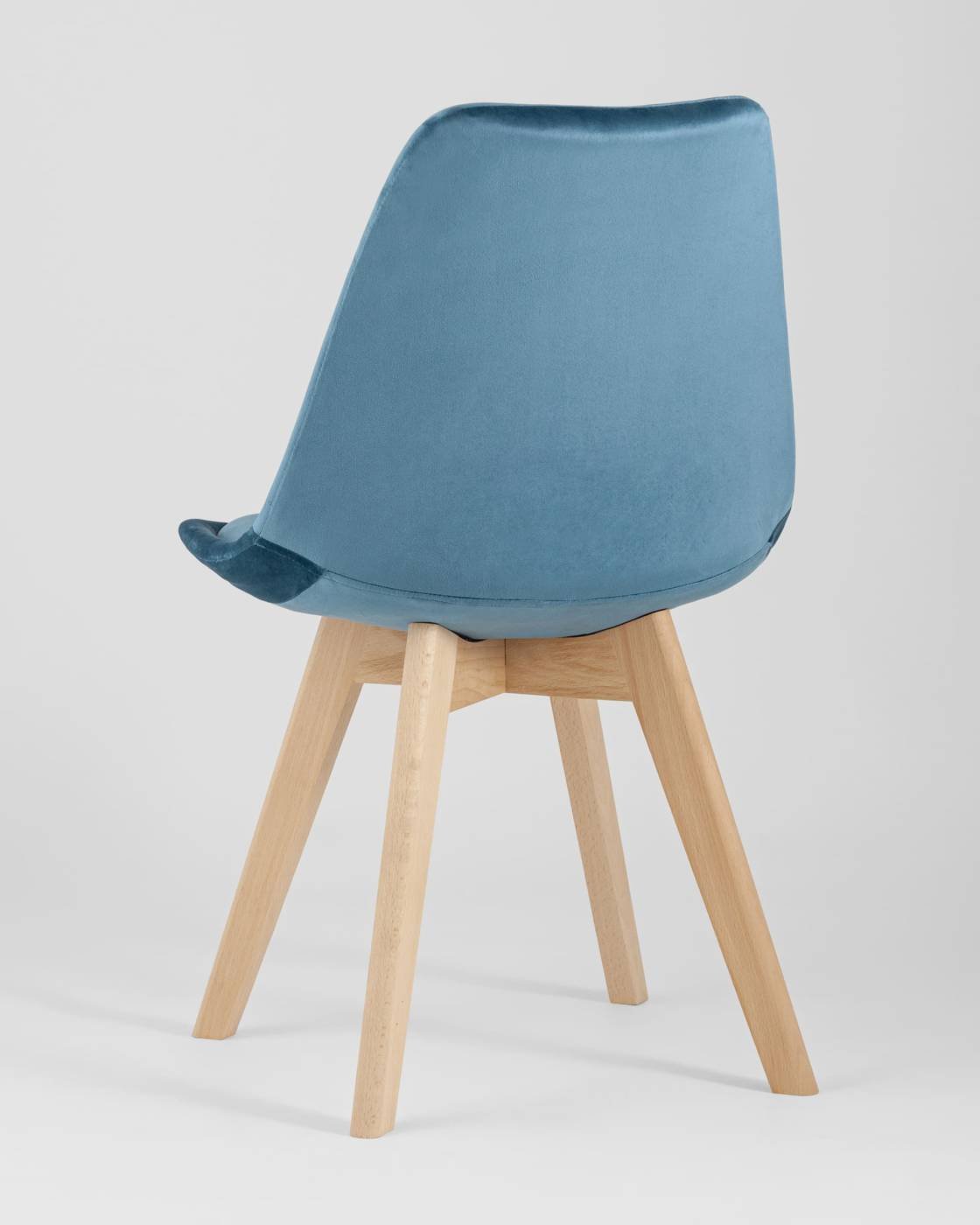 Комплект стульев Stool Group Frankfurt Y863 velvet dark blue X4