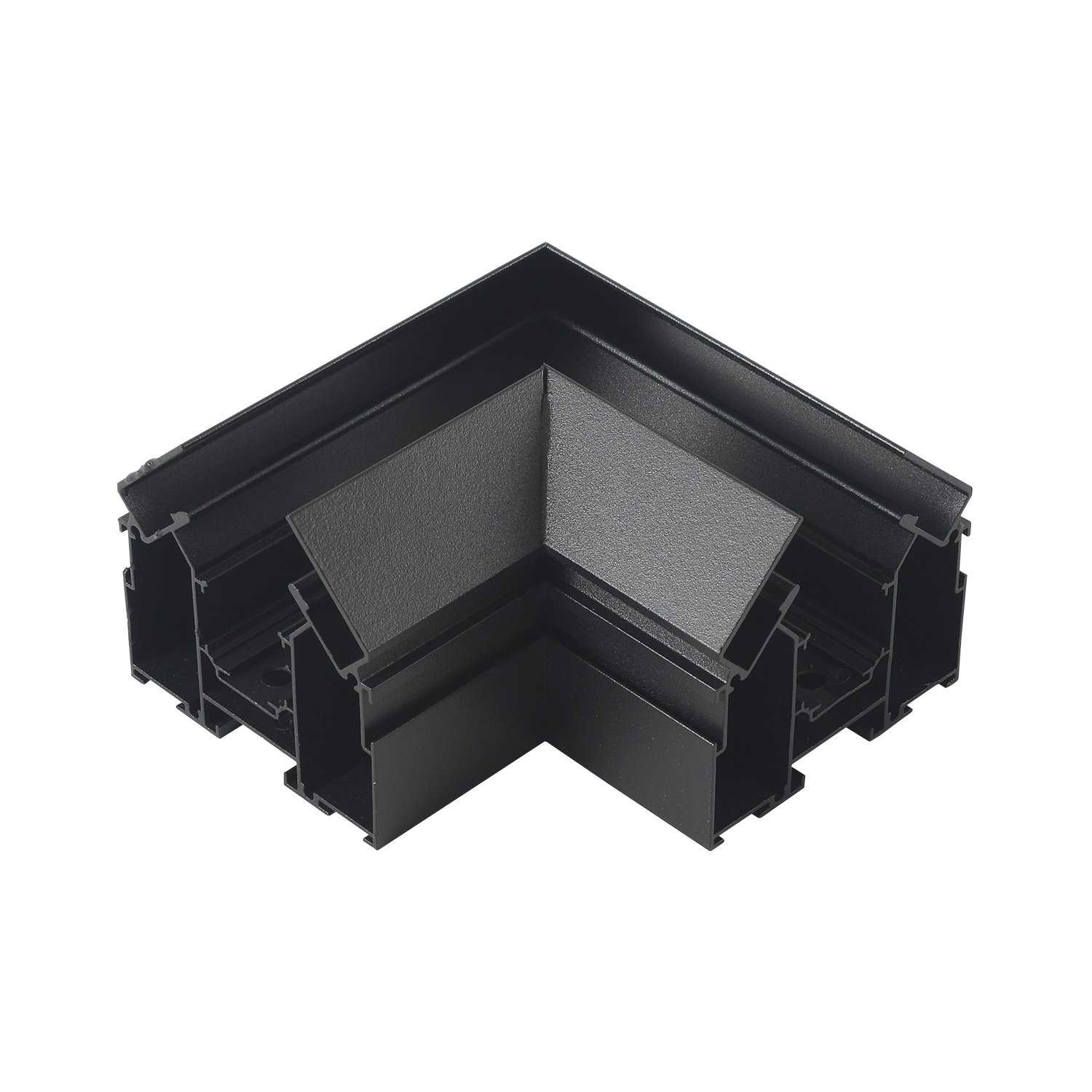 CLT 0.234 01 BL Угол соединительный для встраиваемого магнитного трека в натяжной ПВХ потолок Crystal Lux Space CLT 0.234 01 BL