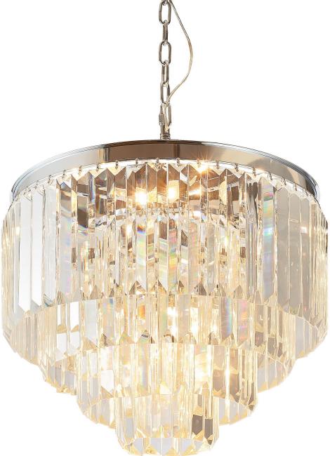 Подвесная хрустальная люстра Nova Divinare 3001/02 LM-9