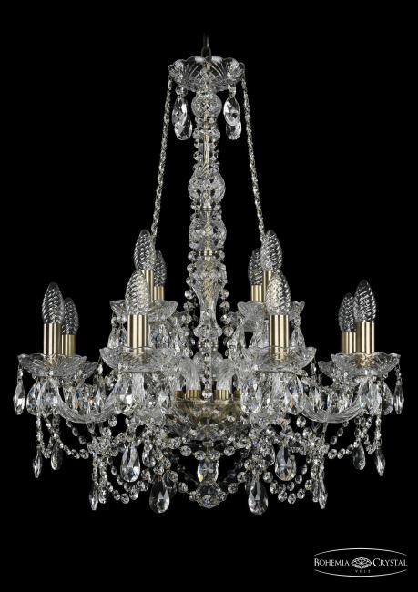 Подвесная хрустальная люстра 1411 Bohemia 1411/8+4/195/h-70 Pa