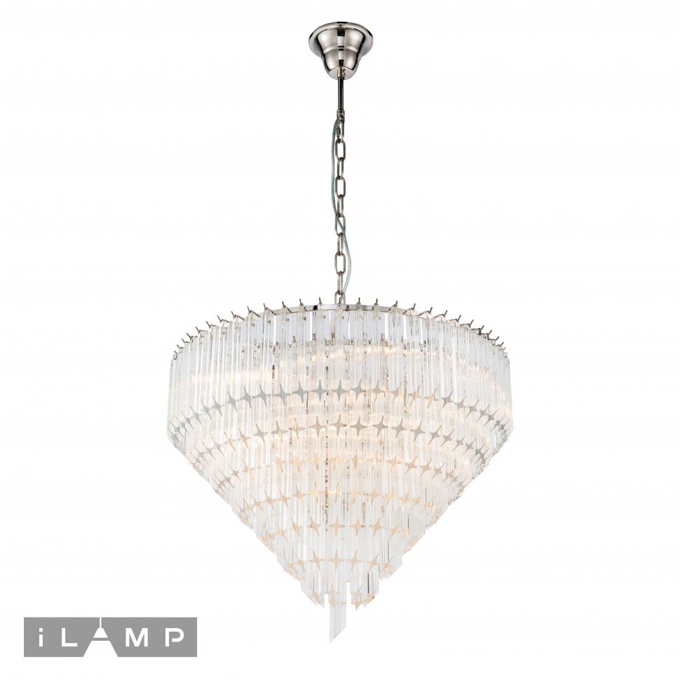 051D-6 NIC Люстра подвесная Manhattan iLamp 051D-6 NIC