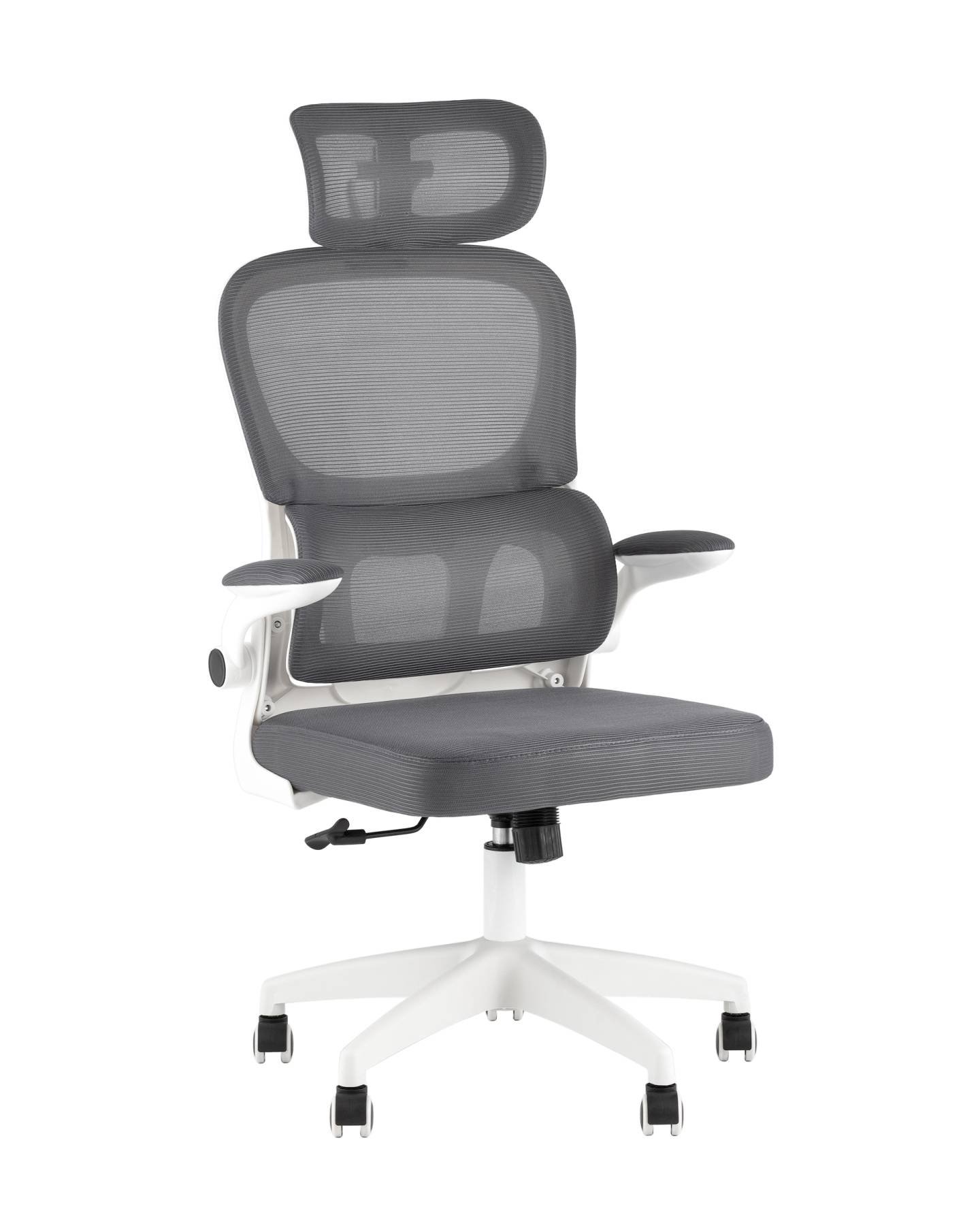 OUE-2529W grey Офисное кресло Stool Group OUE-2529W grey