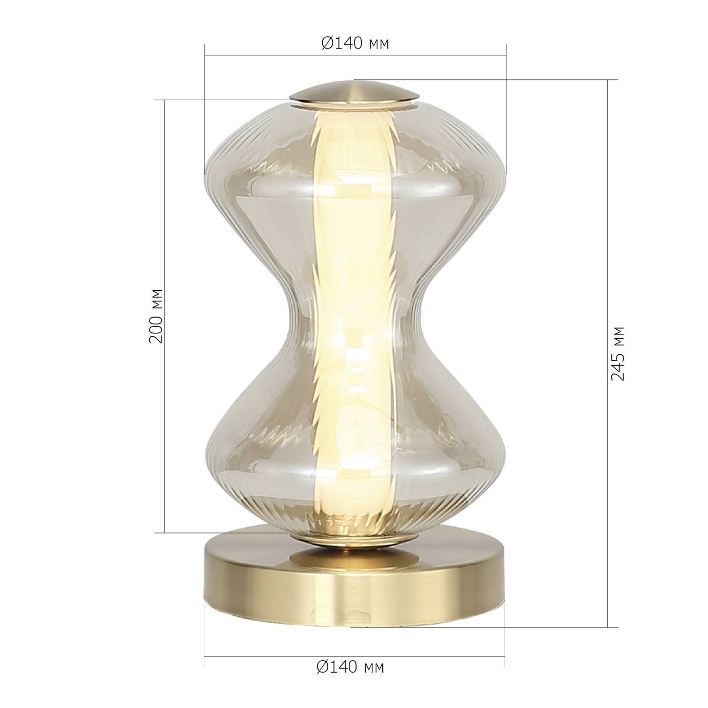 Настольная лампа ST Luce Spine SL6136.204.01