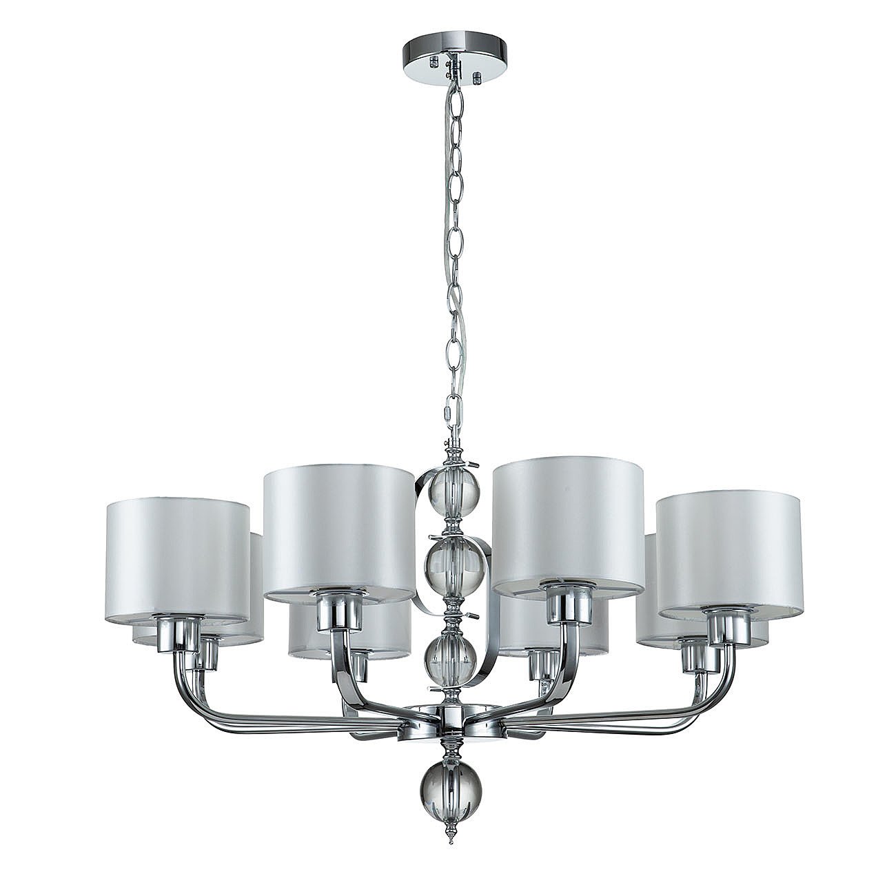 V000262 Подвесная люстра Indigo Davinci 13011/8P Chrome V000262