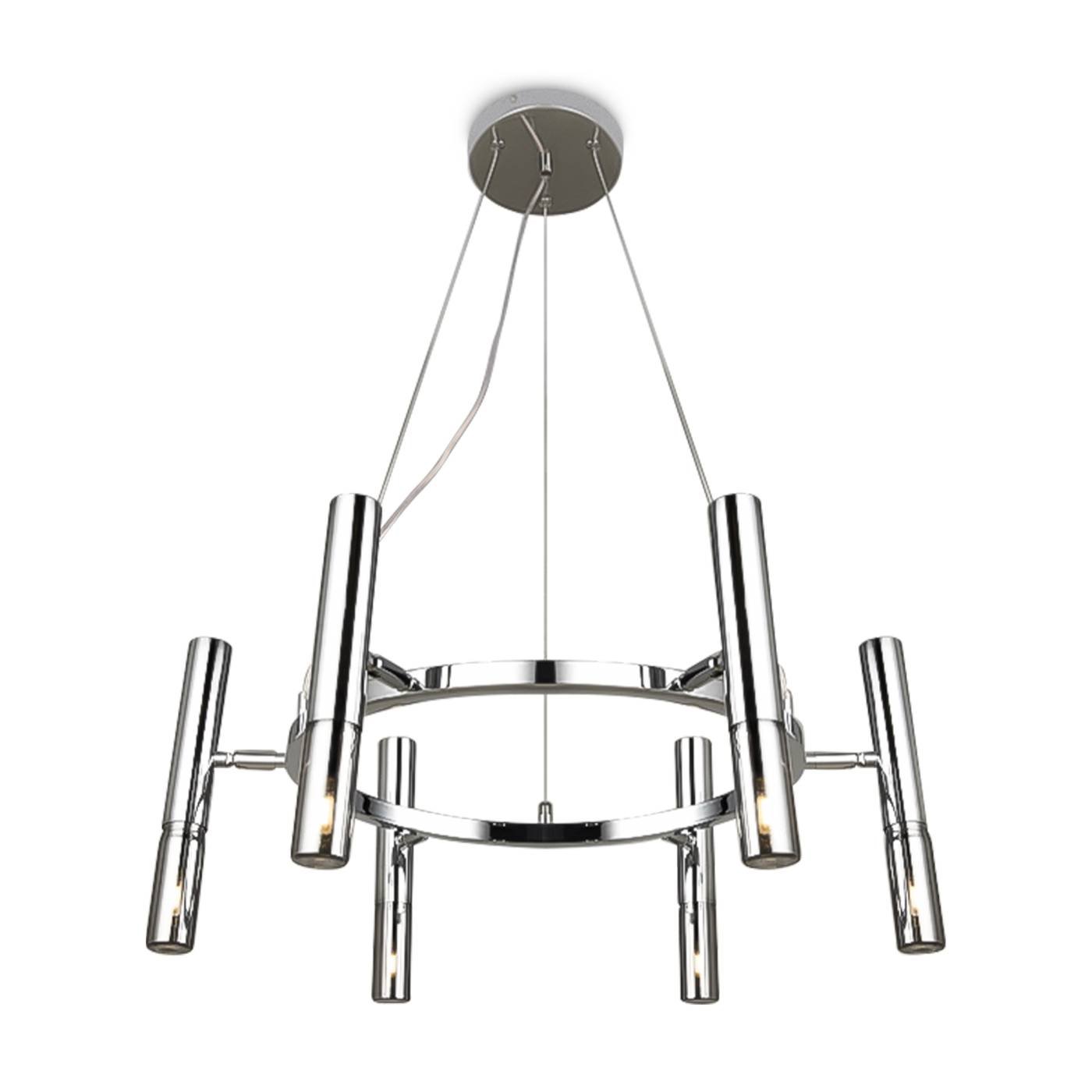 FR6109PL-06CH Подвесная люстра Матч / Match Freya FR6109PL-06CH
