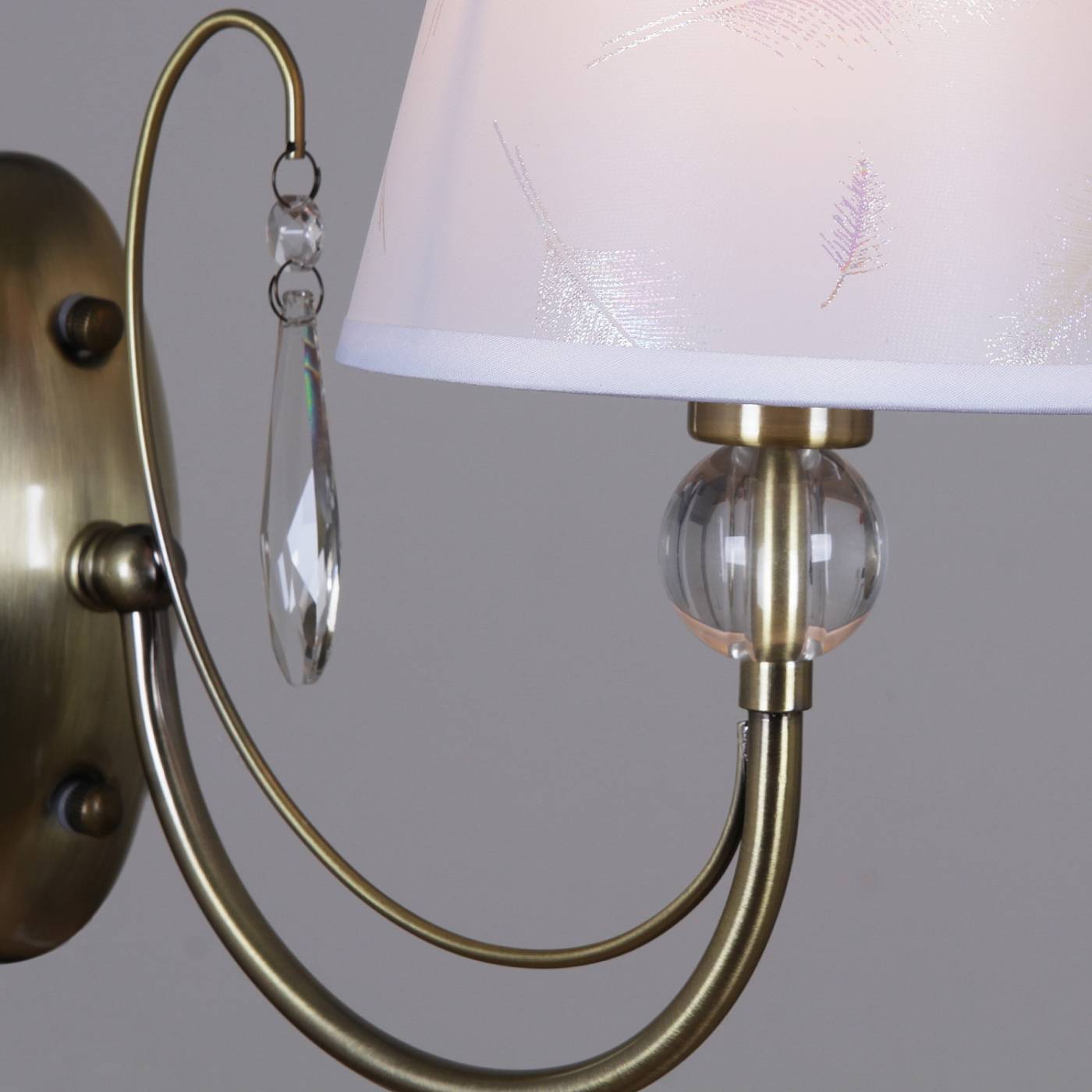 Бра настенное ILLUMICO IL0193-1WSQ-24 AB CASTOR