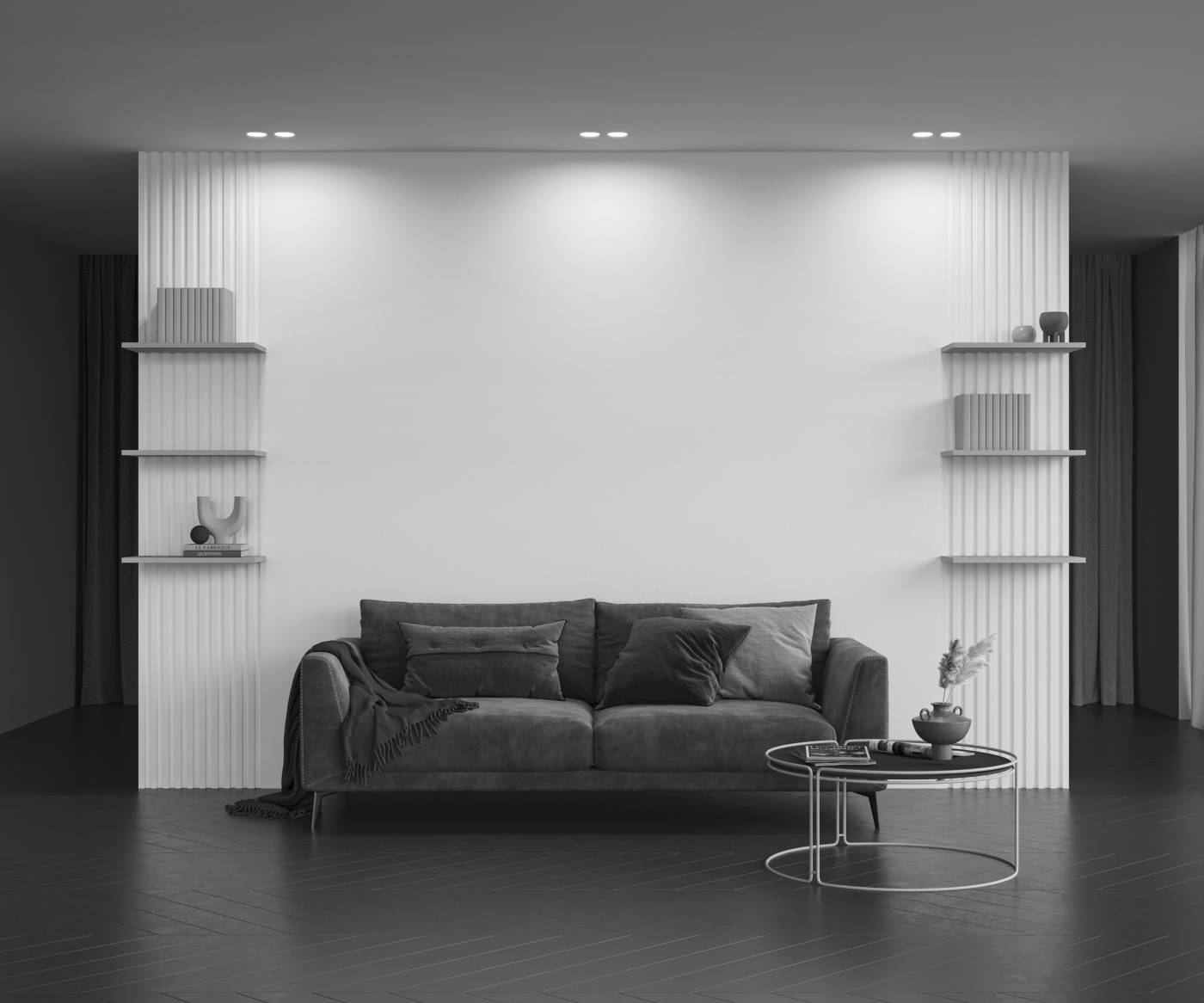 Светильник гипсовый Maytoni Gyps DL002-1-02-W