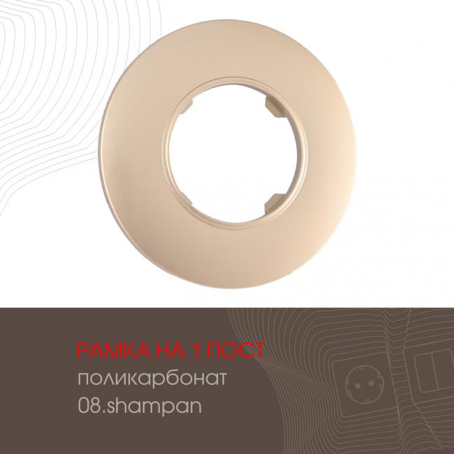 502.08-1.shampan Рамка Arte Milano Am-502.08 502.08-1.shampan