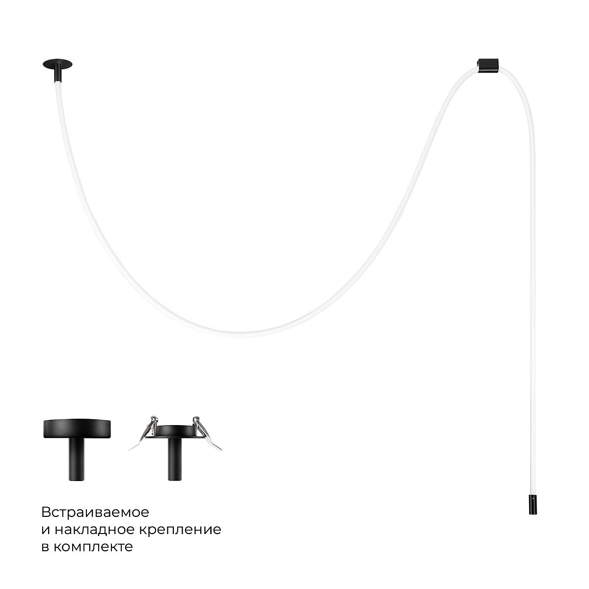 Светильник потолочный Loft It Thread 10388A Black