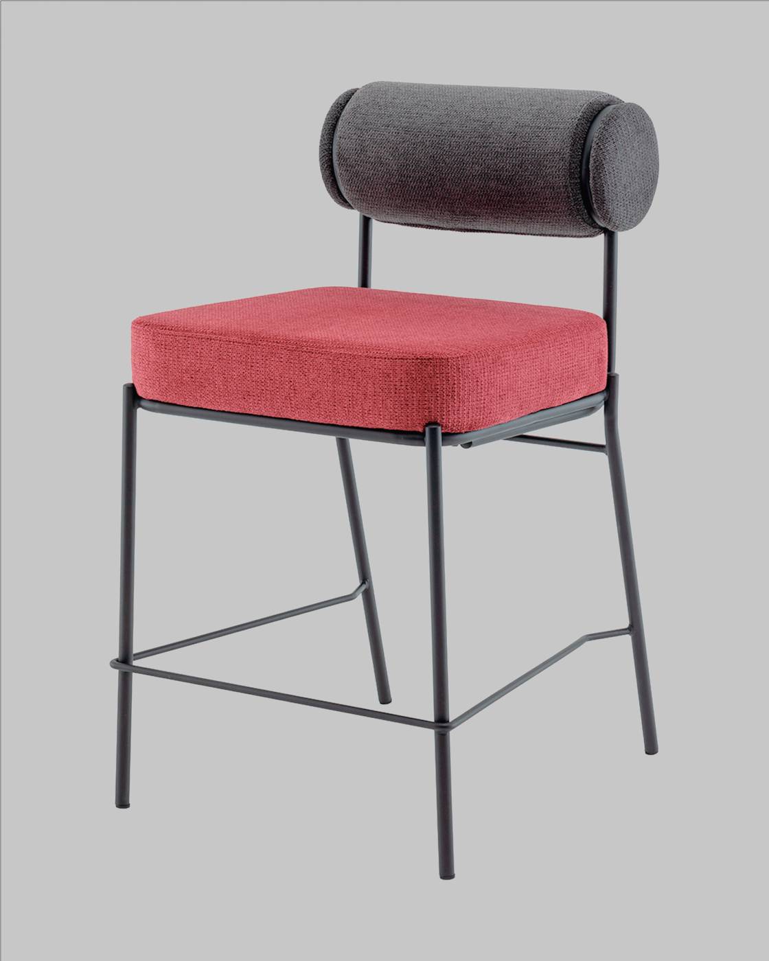 Totoro Barstool OTE-SH 460+241 bl.l Полубарный стул Stool Group Ponpoun Totoro Barstool OTE-SH 460+241 bl.l