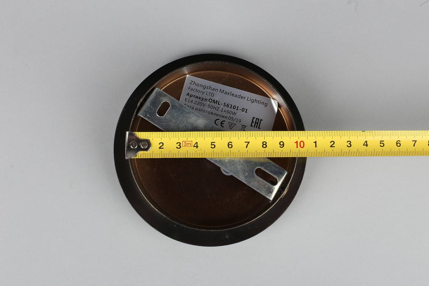 OML-56101-01 Настенное бра Omnilux Laveno OML-56101-01