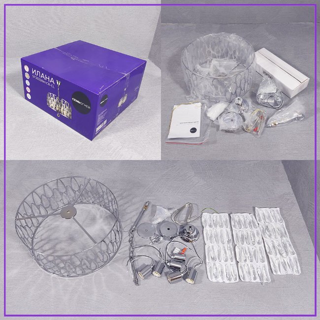 SF3332/6H-CR-CL Подвесная люстра Seven Fires Ilana SF3332/6H-CR-CL