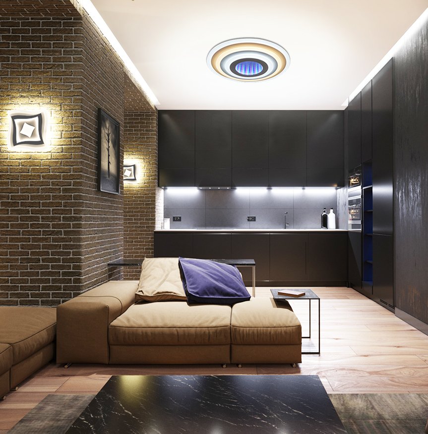 81033/8C Потолочная светодиодная люстра LED Natali Kovaltseva 81033/8C