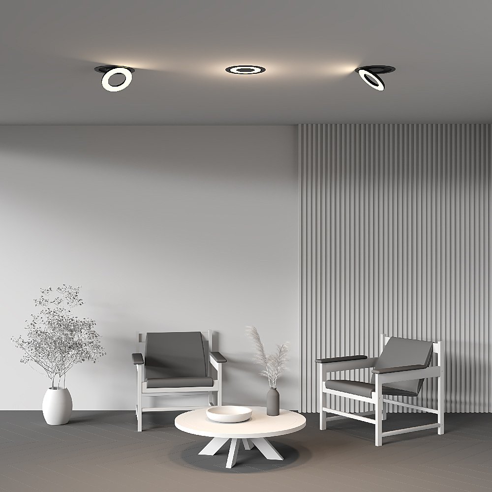 Встраиваемый светильник Maytoni Vector DL102-12W3K-B