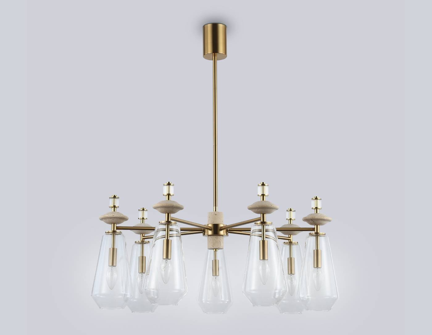 Люстра на штанге Ceramo Modern Ambrella LH53306