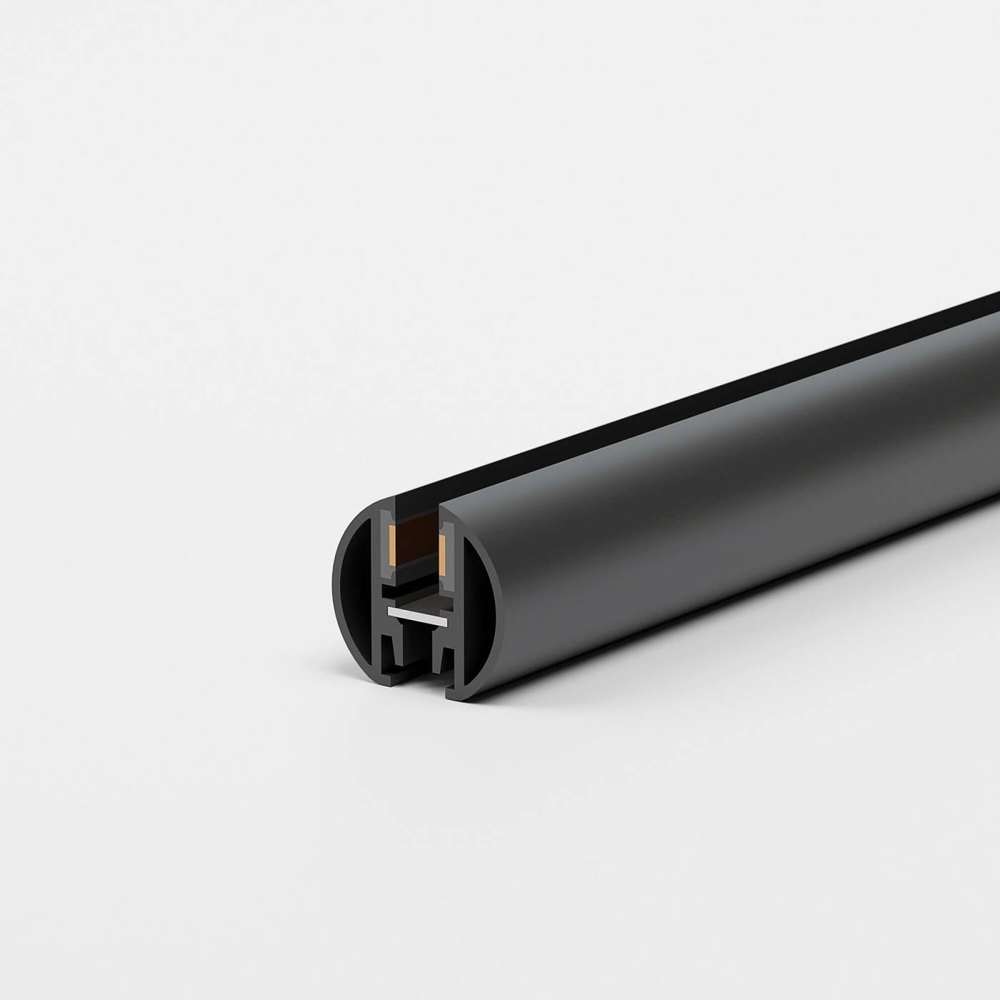 Шинопровод накладной Round (черный) (600?) 85166/00_система Мини Шинопровод Elektrostandard Mini Magnetic Mini Magnetic Шинопровод накладной Round (черный) (600?) 85166/00