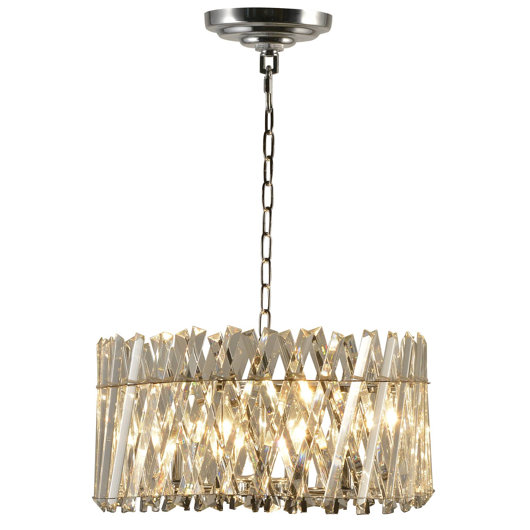 CROWN 81434/6C CHROME Подвесная люстра Natali Kovaltseva Crown CROWN 81434/6C CHROME