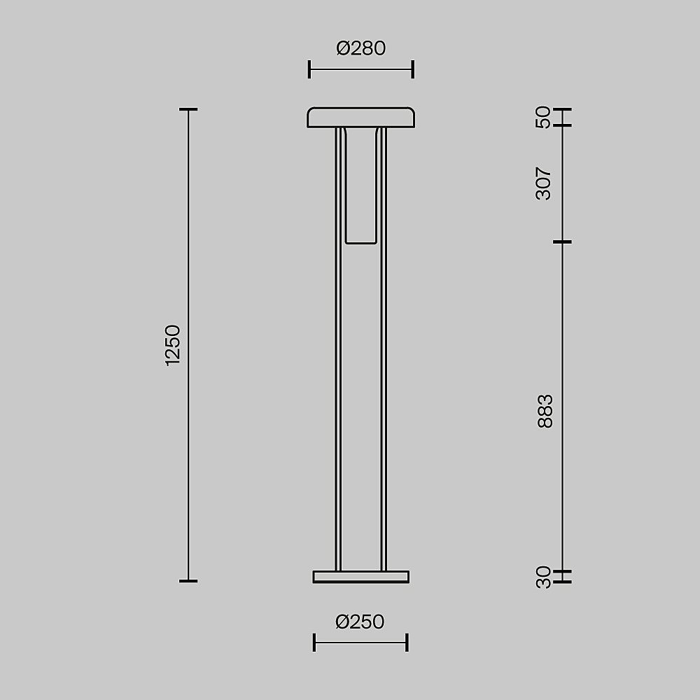 MOD463FL-L24B3K Торшер Maytoni Ikebana MOD463FL-L24B3K
