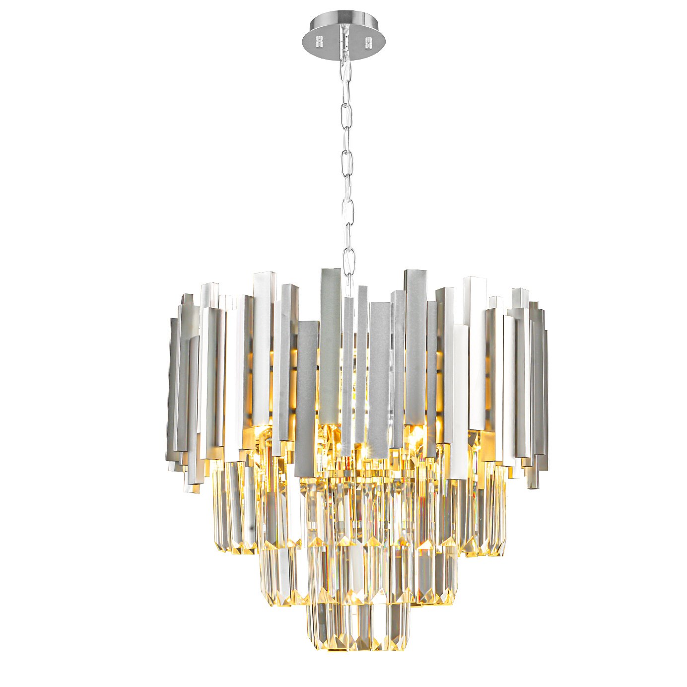 Подвесная люстра Natali Kovaltseva Vertigo VERTIGO 81440/6C SILVER
