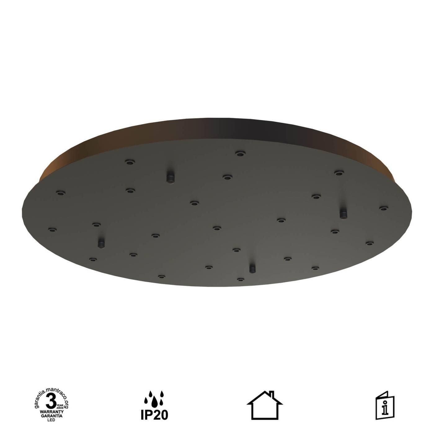 9377 9377 Основание потолочное 24L MODULAR LIGHT FLORONES