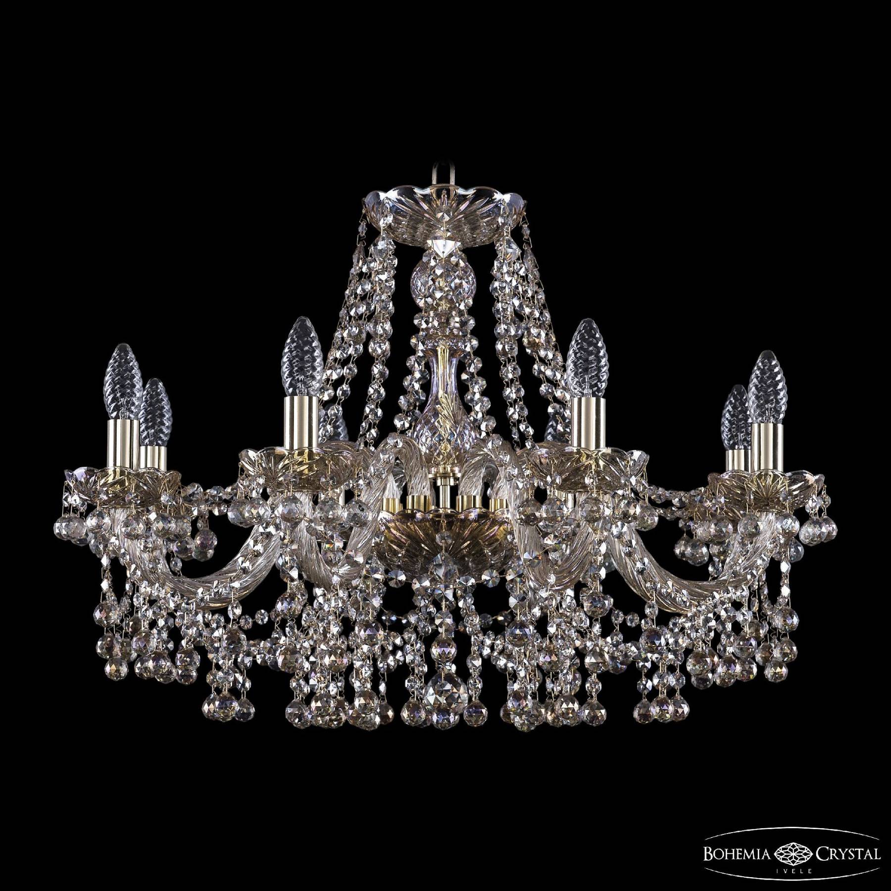 1409/8/240 G M801 Подвесная люстра Bohemia 1409 1409/8/240 G M801