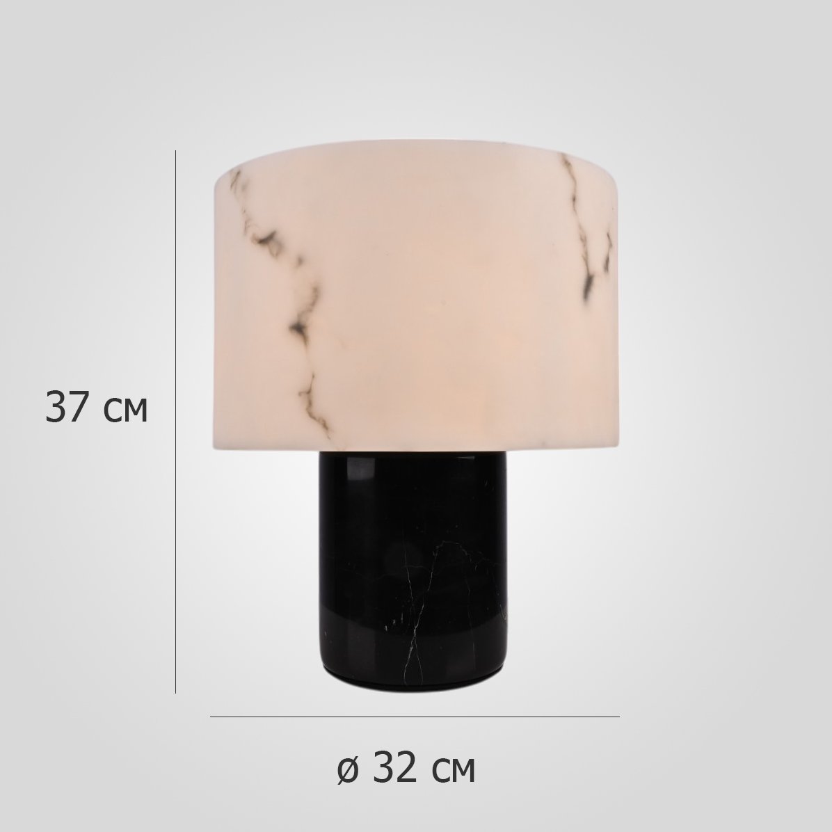 302467-23 Настольная лампа ImperiumLoft Marbly01 302467-23