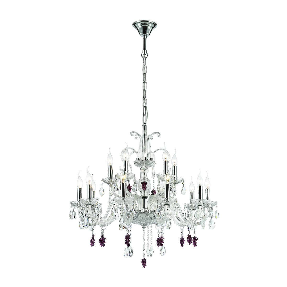 3946/15 Подвесная хрустальная люстра Bocciolo Odeon Light 3946/15