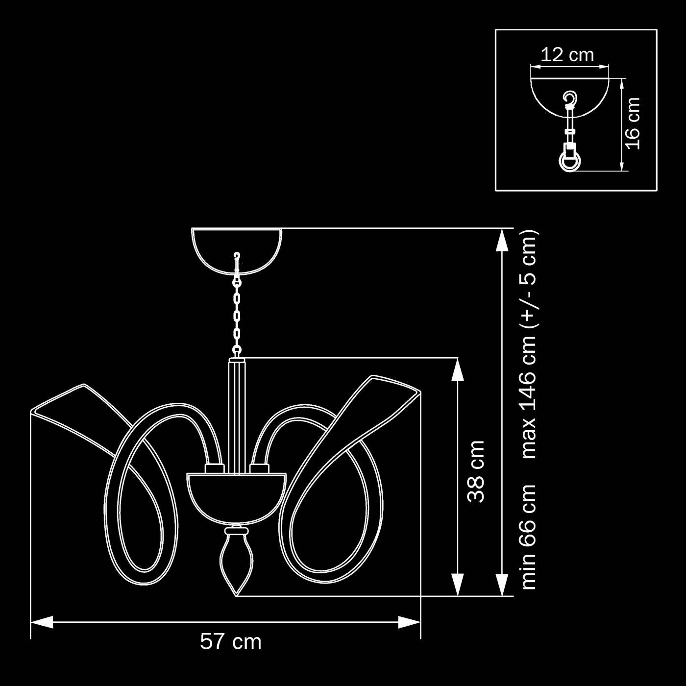 892068 Подвесная люстра Lightstar Stella 892068