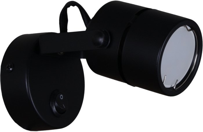 Спот 16020-9.5-001CT MR16 BK