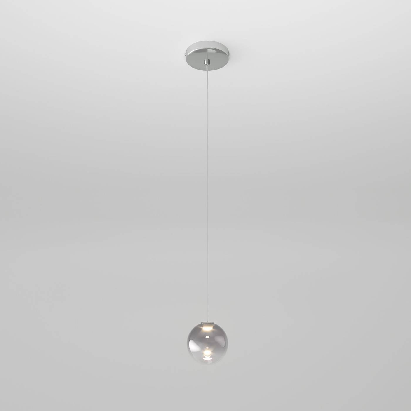 Светильник подвесной Eurosvet Wonder 50234/1 LED дымчатый