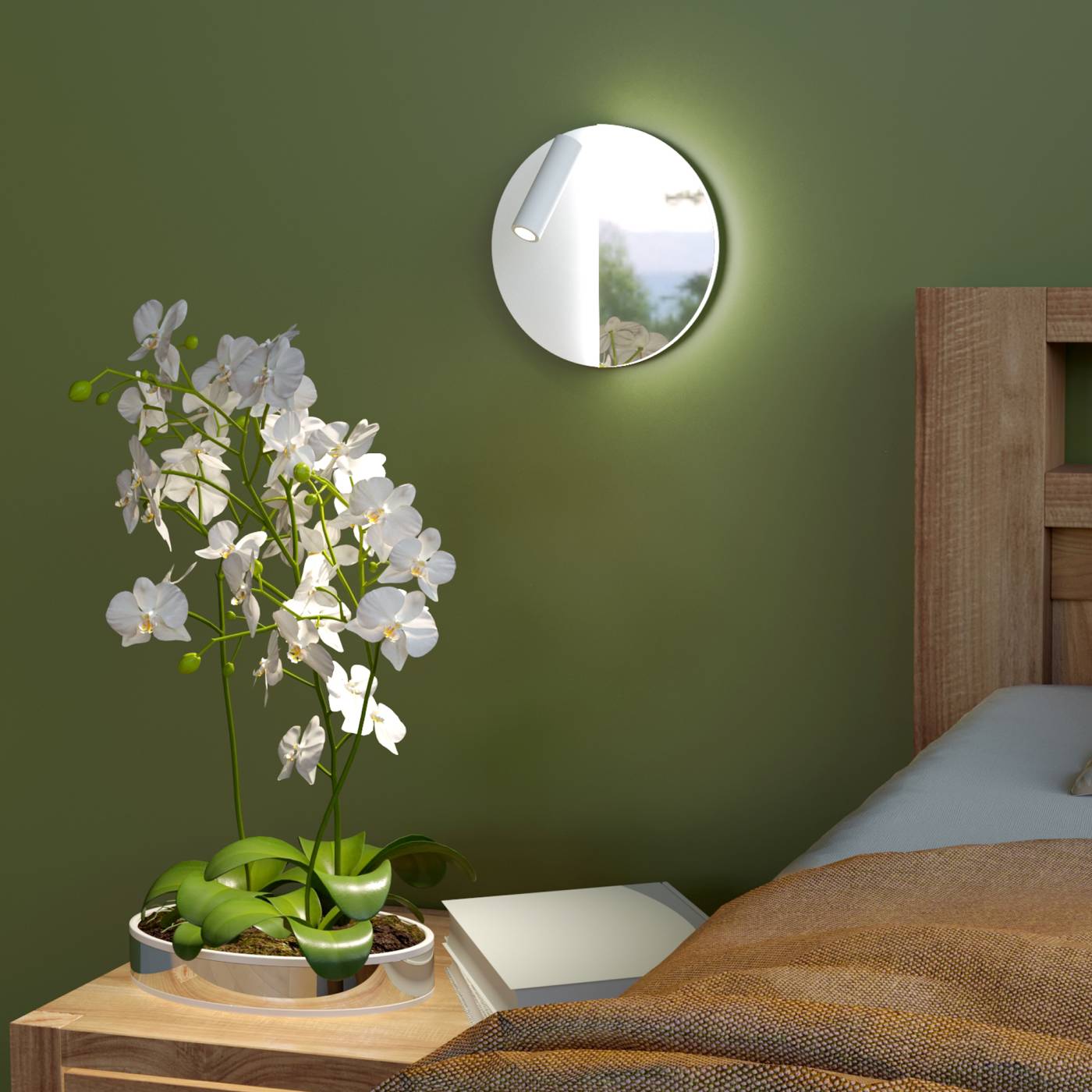 Drom LED белый/хром (40105/LED) Настенный светильник Elektrostandard Drom Drom LED белый/хром (40105/LED)