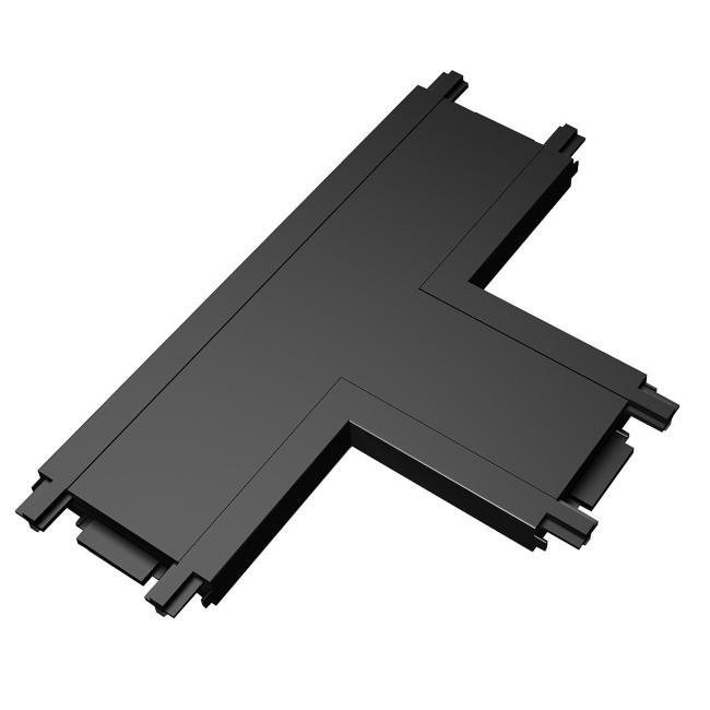 IL.0007.3003 BK T - соединитель для ультратонкого магнитного шинопровода 48В, Черный IMEX Ut25 IL.0007.3003 BK