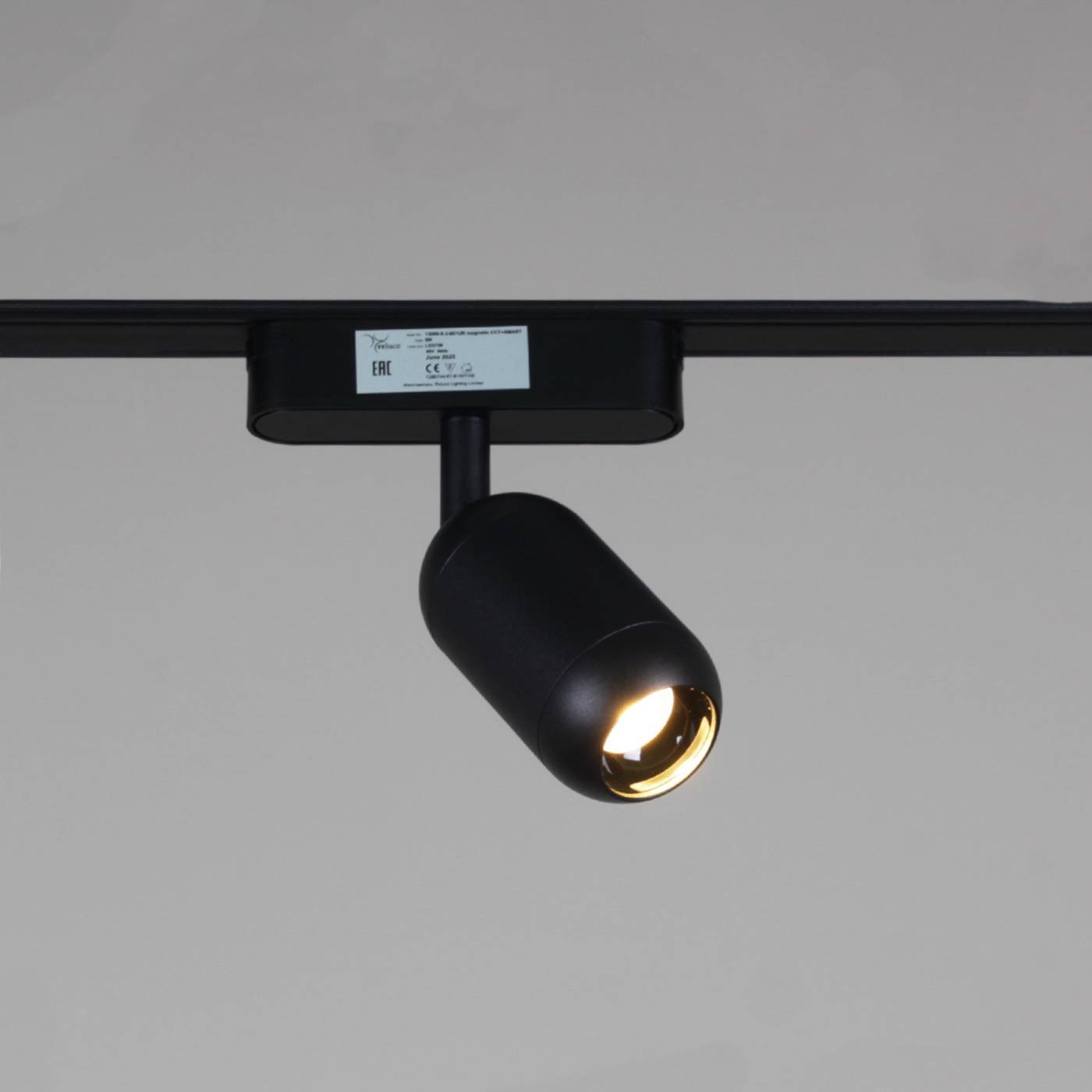 Трековый светильник Reluce 13009-9.3-001UR magnetic Led7W BK CCT+SMART