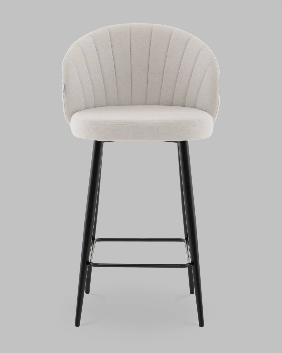 Полубарный стул Stool Group vd-hanningem-pf-silver