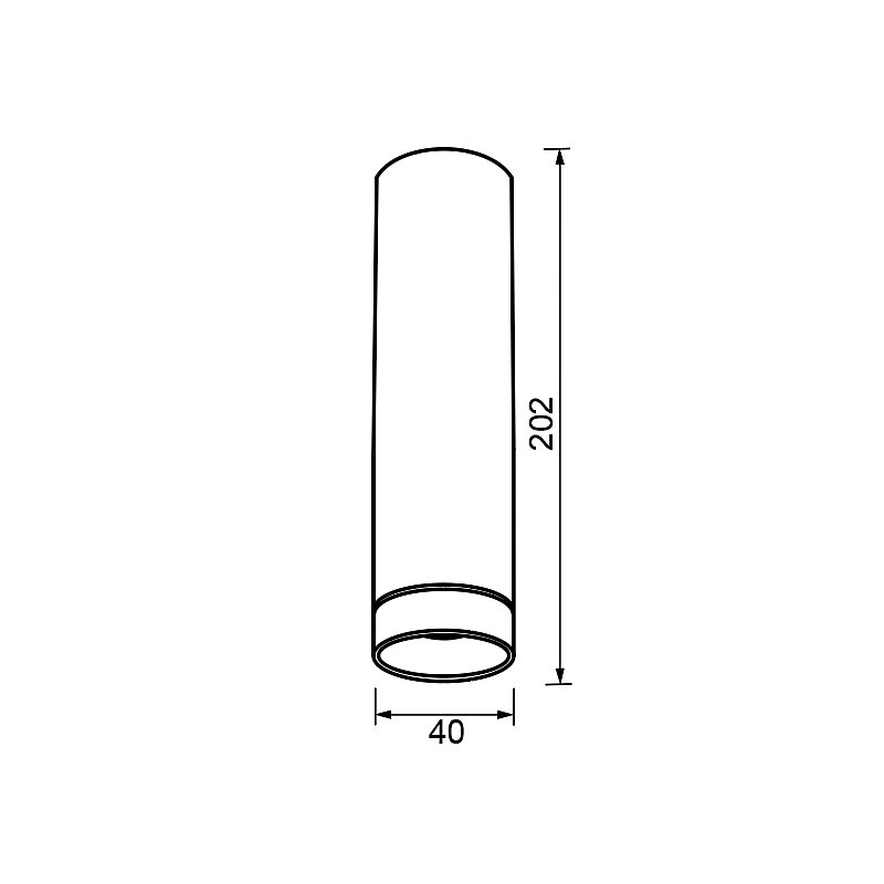 8882 Накладной светильник Mantra Split 8882