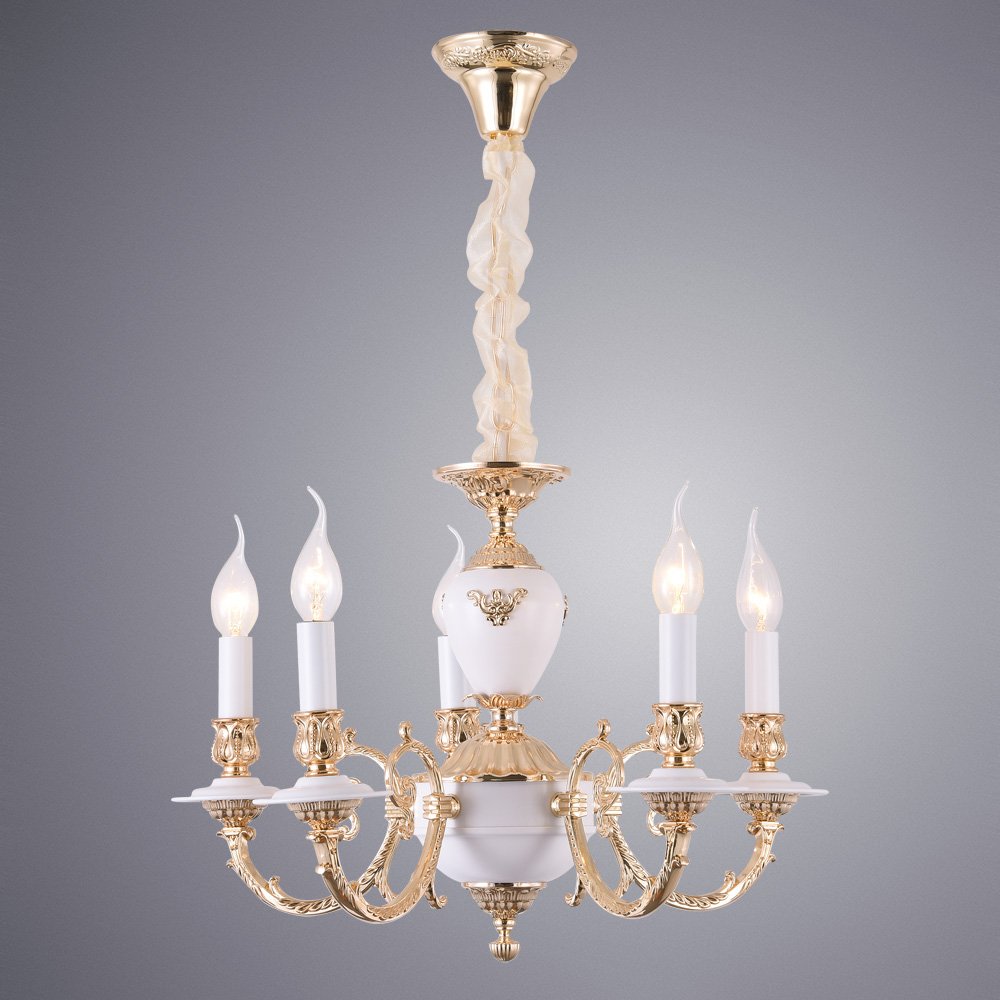 A8020LM-5WG Подвесная люстра Arte Lamp Luisa A8020LM-5WG