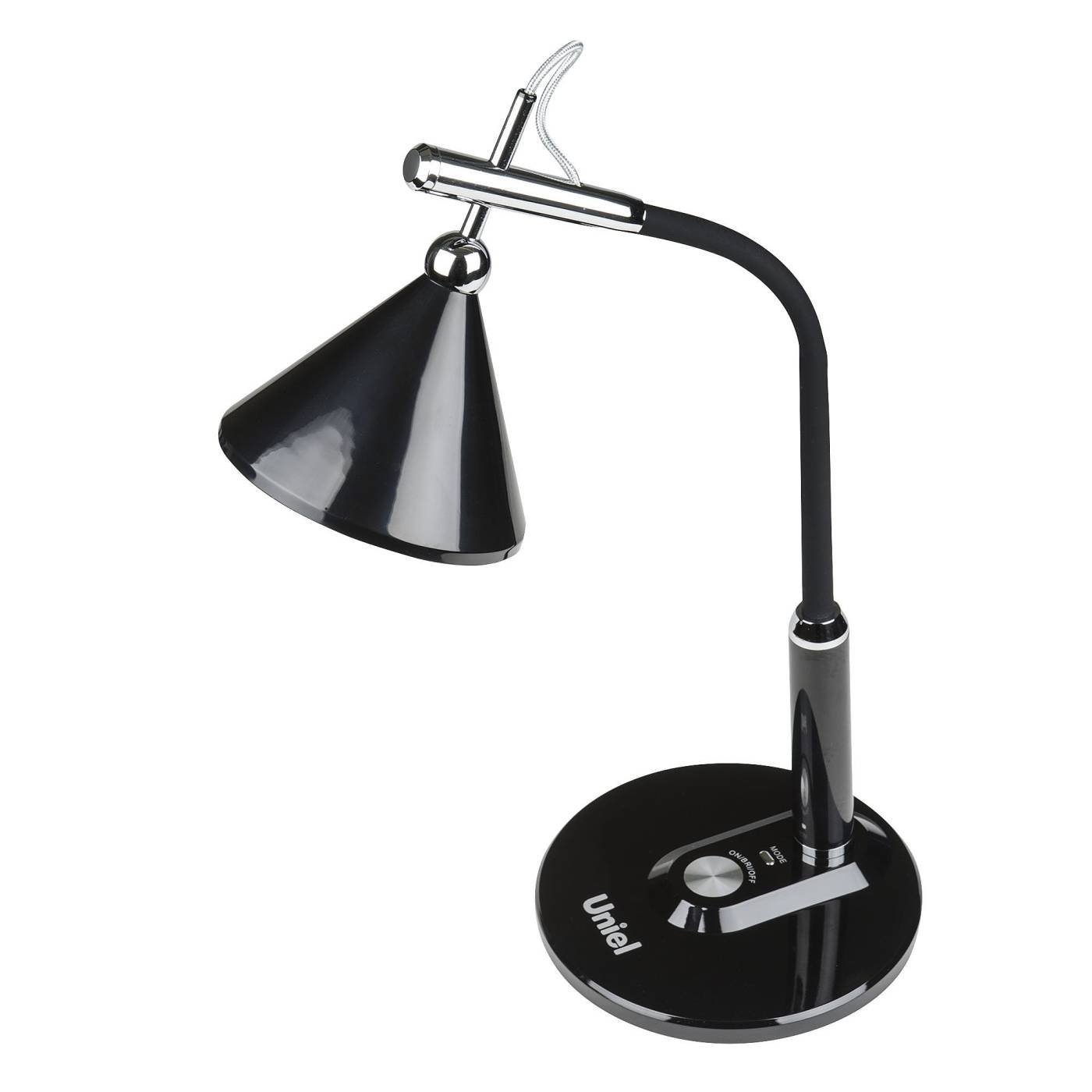 Настольная лампа Uniel TLD-569 Black/LED/400Lm/2700-5500K/Dimmer