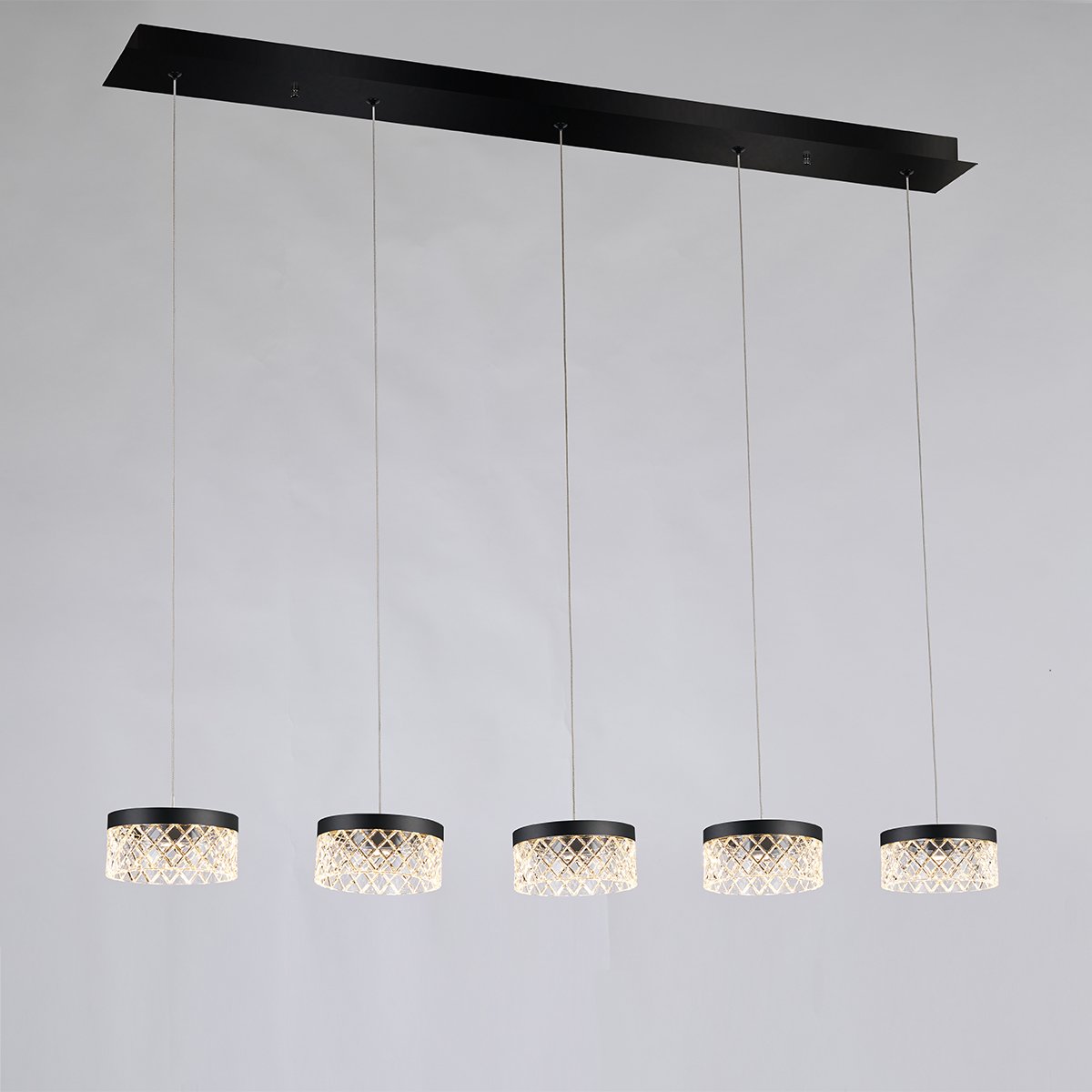 MD21020075-5B matt black Светильник подвесной Delight Collection Diamond cut MD21020075-5B matt black