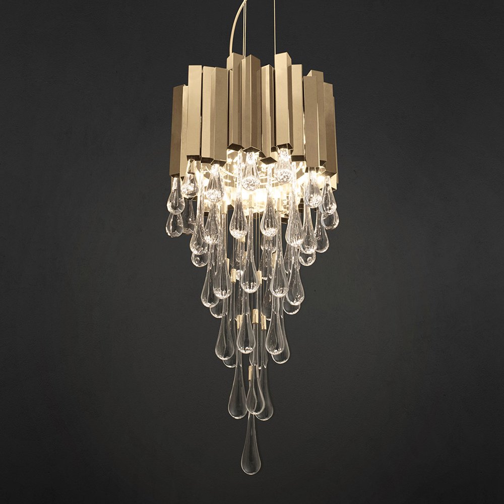 KM0988P-8 gold Подвесная люстра Delight Collection Trump KM0988P-8 gold