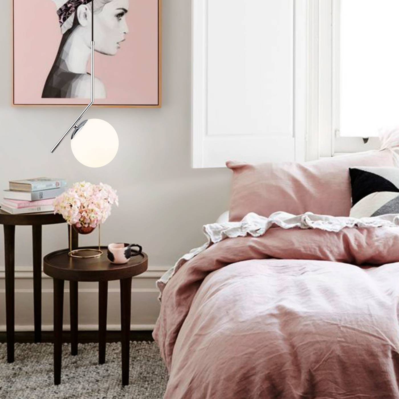 50160/1 хром Светильник подвесной Eurosvet Frost Long 50160/1 хром