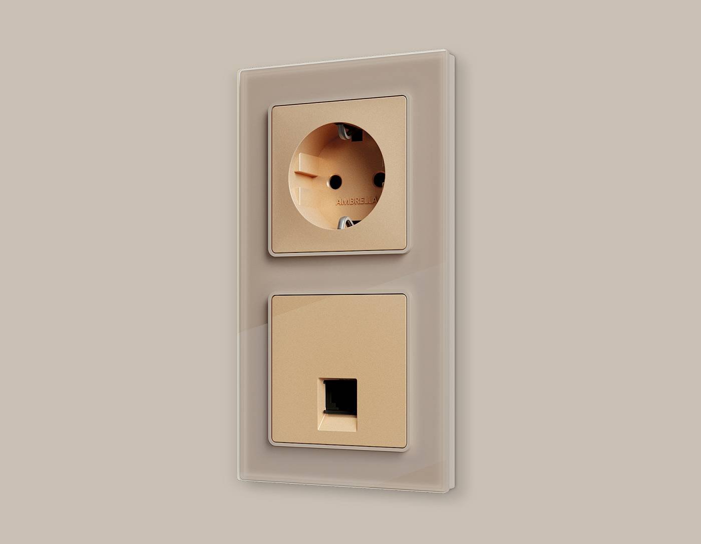 AP6120 Накладка на механизм Ambrella Volt ALFA AP6120